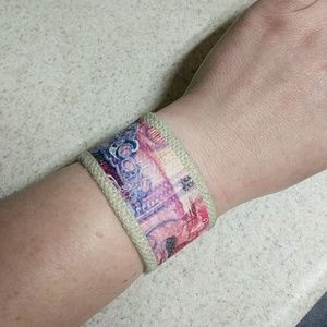 Forever stoked cuff bracelet